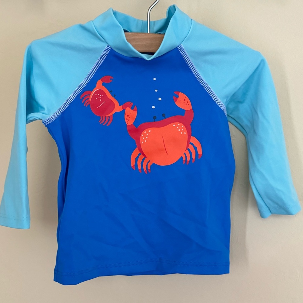 Baby Boden Rash Guard Top - 9-12 months